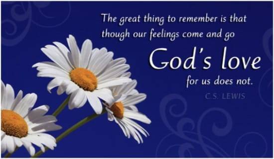 Free God's Love eCard - eMail Free Personalized Quotes Cards Online